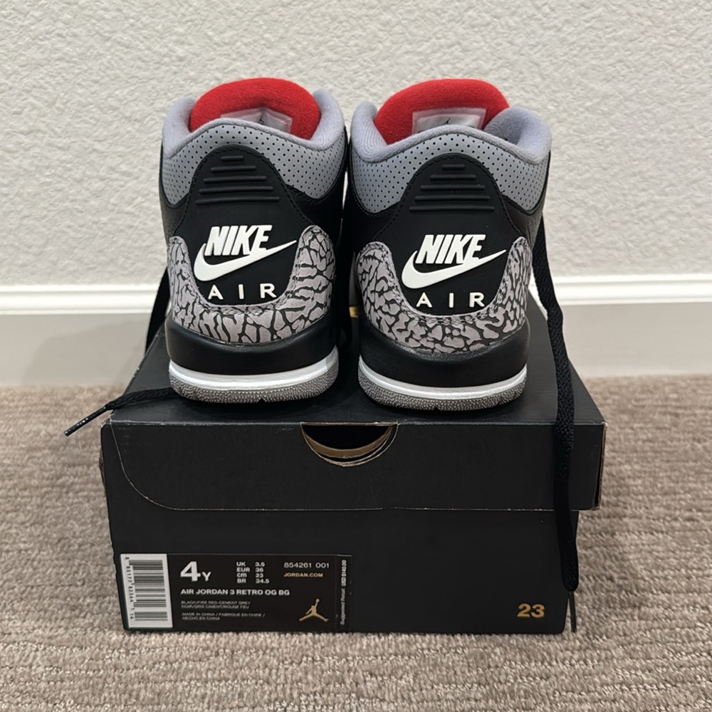 Air Jordan 3 Retro OG BG - Picture 2 of 5